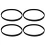 SG Store 4pcs Courroies en Caoutchouc pour Aspirateur Compatible avec Shark Rotator Lift Away NV500 NV501 NV502 NV503 NV500W NV5