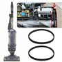 SG Store 4pcs Courroies en Caoutchouc pour Aspirateur Compatible avec Shark Rotator Lift Away NV500 NV501 NV502 NV503 NV500W NV5