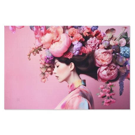 Cadre Home ESPRIT Rose Imprimé 150 x 0