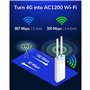 Router Cudy LT700 Outdoor_EU Blanc RJ45 RJ45 x 1 Wi-Fi 5 GHz Wi-Fi 4