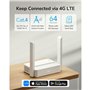Router Cudy LT300_EU Blanc RJ45 RJ45 x 1 Wi-Fi 4