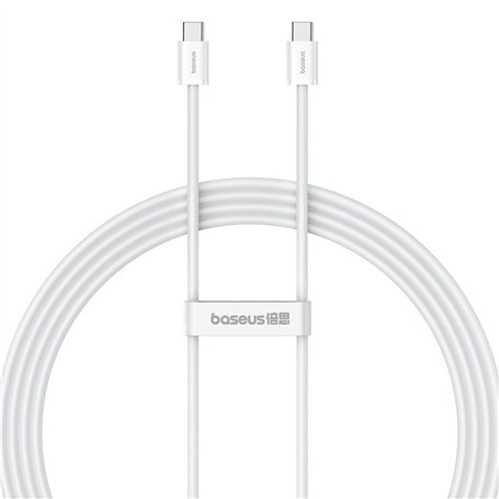 Câble USB-C vers USB-C Baseus P10365200211-01 Blanc 2 m