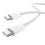 Câble USB-C vers USB-C Baseus P10365200211-01 Blanc 2 m