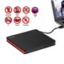 Cocopa Lecteur DVD Externe, USB 3.0 Graveur Enregistreur Portable CD Rom +/-RW Mince Player Transmission Rapide Câble USB Intégr