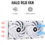 Evoliq 240 ARGB Kit de Refroidissement par Eau, Blanc