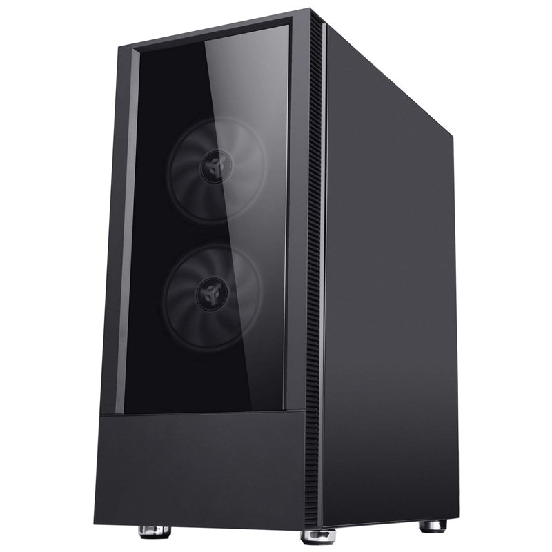 Image secondaire de Boîtier Moyen Tour ATX Vertibra Q210 RGB avec Panneau Vitré, Noir