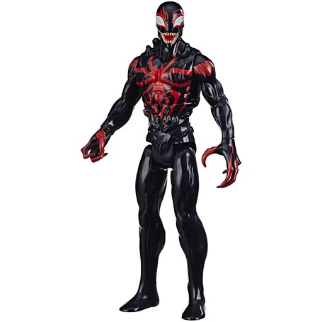 Marvel Spider-Man Maximum Venom – Figurine Titan Hero Miles Morales - 30 cm