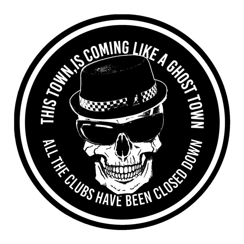 Ghost Town Ska DJ Disque de feutrine vinyle