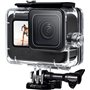 FitStill 60M/196FT Boîtier étanche pour Go Pro Hero 12/Hero 11/Hero 10/Hero 9 Black