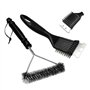 Fyfjur Brosse pour Gril, Brosse de Nettoyage pour Barbecue, Brosse à Barbecue, Brosse de Barbecue, Barbecue Brosse, 2 in 1 Stain