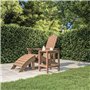 Table de jardin Adirondack Marron 38x38x46 cm PEHD
