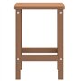 Table de jardin Adirondack Marron 38x38x46 cm PEHD