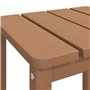 Table de jardin Adirondack Marron 38x38x46 cm PEHD