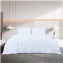 Ensemble de housse de couette Blanc 225x220 cm Coton