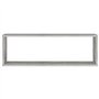 Étagères cube murales 2 pcs Gris béton 80x15x26,5 cm Aggloméré
