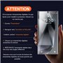 UniqueMe 4 Pièces Verre Trempé pour Samsung Galaxy S24 Ultra Protection, 2 Pièces Protection Ecran 2 Pièces Verre Trempé Protect