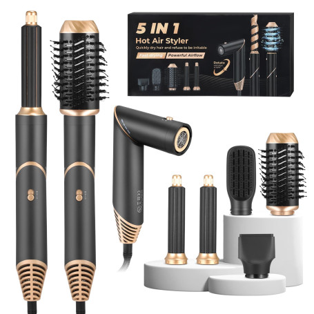 Aofesel 6-en-1 Air Styler & Sèche-cheveux
