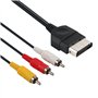 Link-e : Cable de Connexion Audio Video Compatible avec Console Microsoft XBOX Première Génération (NON Compatible XBOX 360 ou X