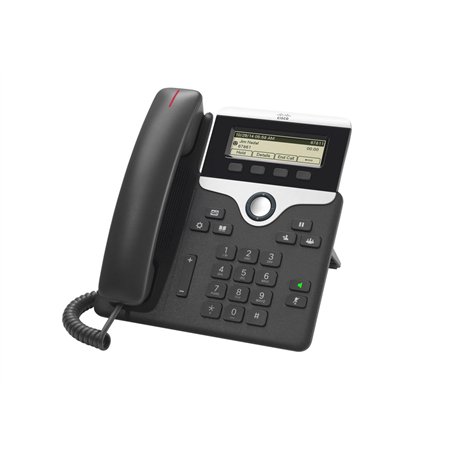 Cisco 7811 téléphone Fixe Noir, Argent 1 Lignes LED