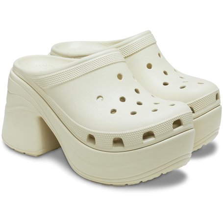 Crocs Siren Clog Women White Sandals - EUR 41-42