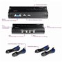 KVM 4 Ports VGA/USB, Blanc
