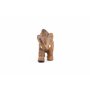 Papo- Jeune mammouth Les Dinosaures Figurine, 55025, Papo-55025-Figurine-Jeune, Marron
