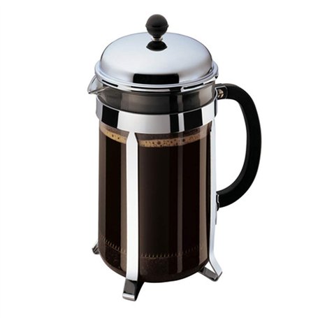 BODUM Cafetière à piston pour 8 tasses 1,5 l Chrome