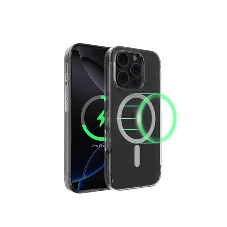 Belkin SheerForce Coque de Protection pour iPhone 16 Pro (Compatible MagSafe, Design Fin, Protection antimicrobienne, antirayure