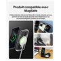 Belkin SheerForce Coque de Protection pour iPhone 16 Pro (Compatible MagSafe, Design Fin, Protection antimicrobienne, antirayure