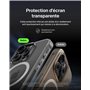 Belkin SheerForce Coque de Protection pour iPhone 16 Pro (Compatible MagSafe, Design Fin, Protection antimicrobienne, antirayure