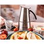 Rommelsbacher EKO 364/E Cafetière italienne ElPresso mini (Inox)