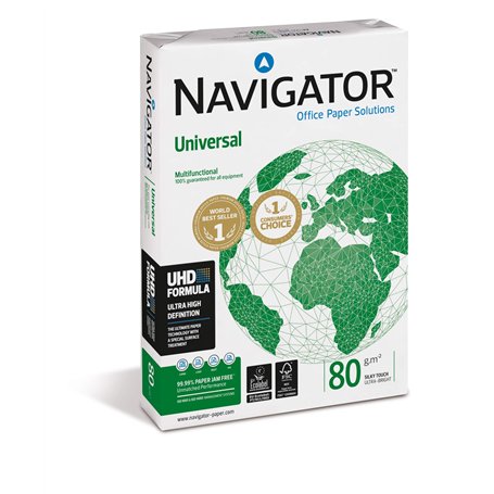 Igepa 8247B80B Papier photocopie universel Navigator A3