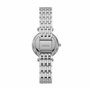 Fossil Montre Quartz Femme 28.00mm avec Cadran Blanc analogique et Bracelet en Bracelet en Acier Argent ES4647