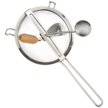 patisse 10561 Moulin à Coulis Inox 20 cm, Argent