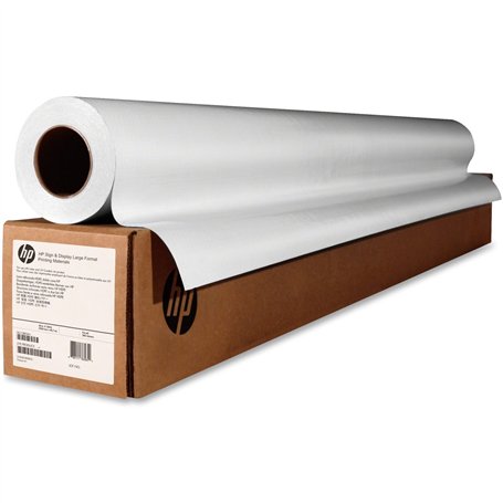 HP Universal Instant-dry Gloss Photo Paper-914 mm x 30.5 m (36 in x 100 ft) papier photos Marron, Blanc