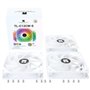 Thermalright - TL-C12CW-S (Blanc) - 3x120mm - Pour boitier PC - Pack de 3