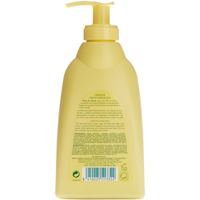 Image secondaire de Heno de Pravia Savon et lavage à la main 300 ml
