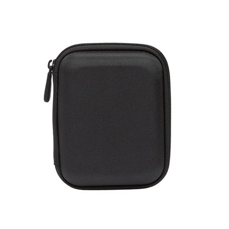 Amazon Basics Étui pour disque dur portable My Passport Essentiel, 12 x 9.3 x 1.6 cm, Noir