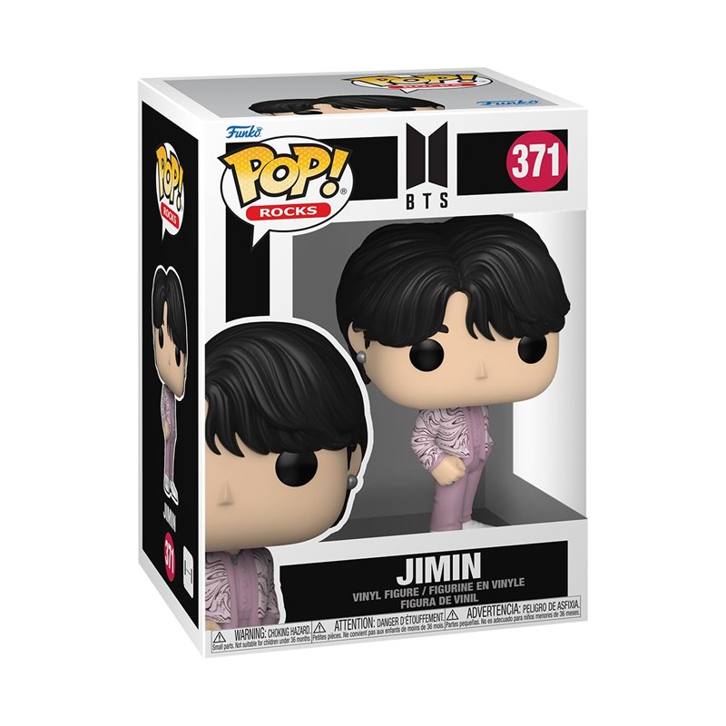 Funko Pop! Rocks: BTS - Jimin - Figurine en Vinyle à Collectionner - Idée de Cadeau - Produits Officiels - Jouets pour Les Enfants
