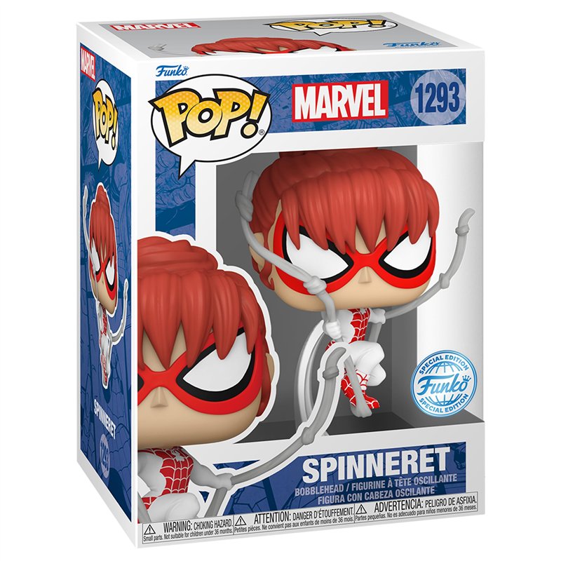Funko Pop ! Marvel : Spider-Man – Spinneret Special Edition Multicolor Exclusive #1293