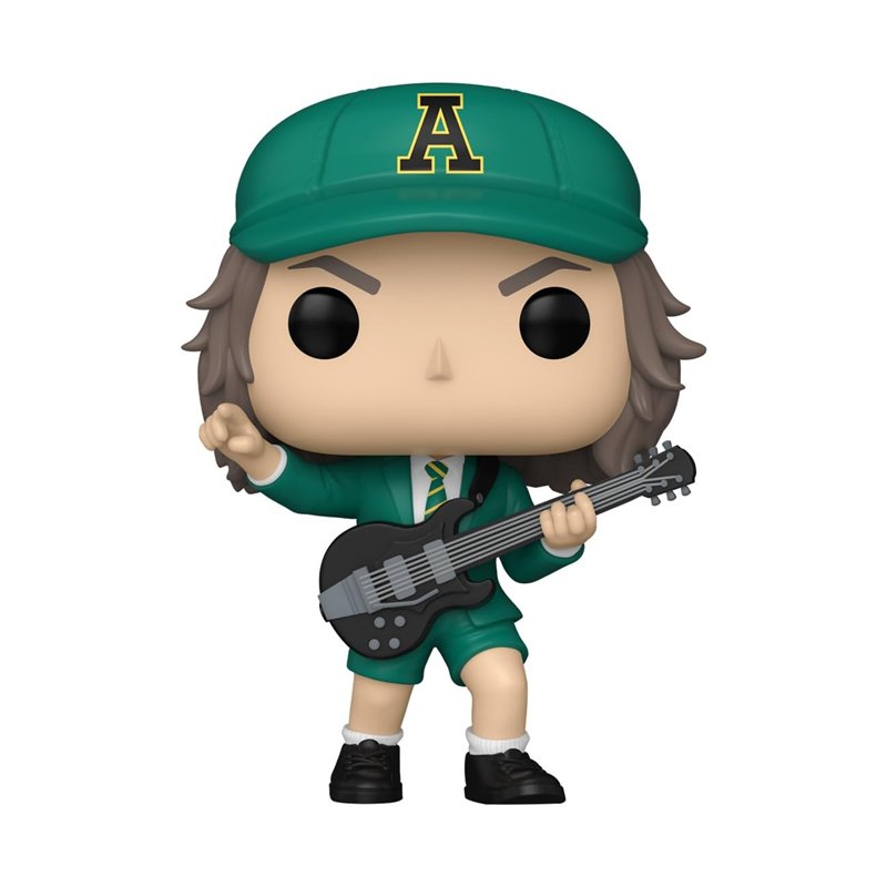 Image secondaire de Funko Pop! Rocks: AC/DC - Angus Young - (Green) - Figurine en Vinyle à Collectionner - Idée de Cadeau - Produits Officiels - Jou