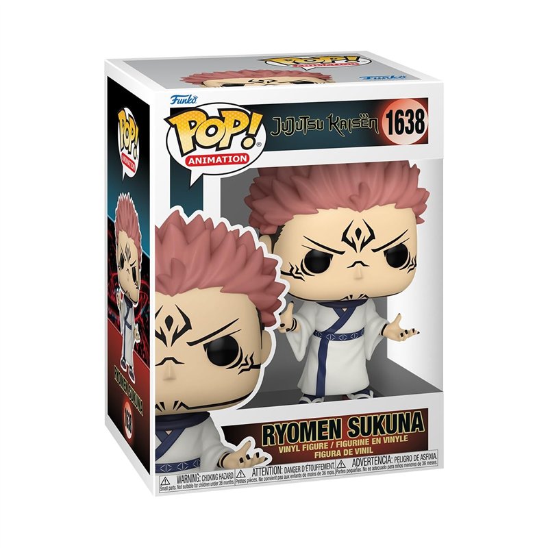 Funko Pop! Animation: JJK - Sukuna - Jujutsu Kaisen - Figurine en Vinyle à Collectionner - Idée de Cadeau - Produits Officiels -