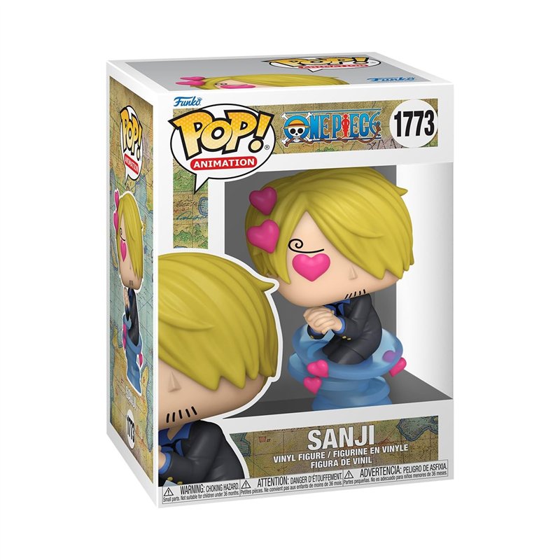 Funko Pop! Animation: OP - (Refresh) - Sanji - One Piece - Figurine en Vinyle à Collectionner - Idée de Cadeau - Produits Offici