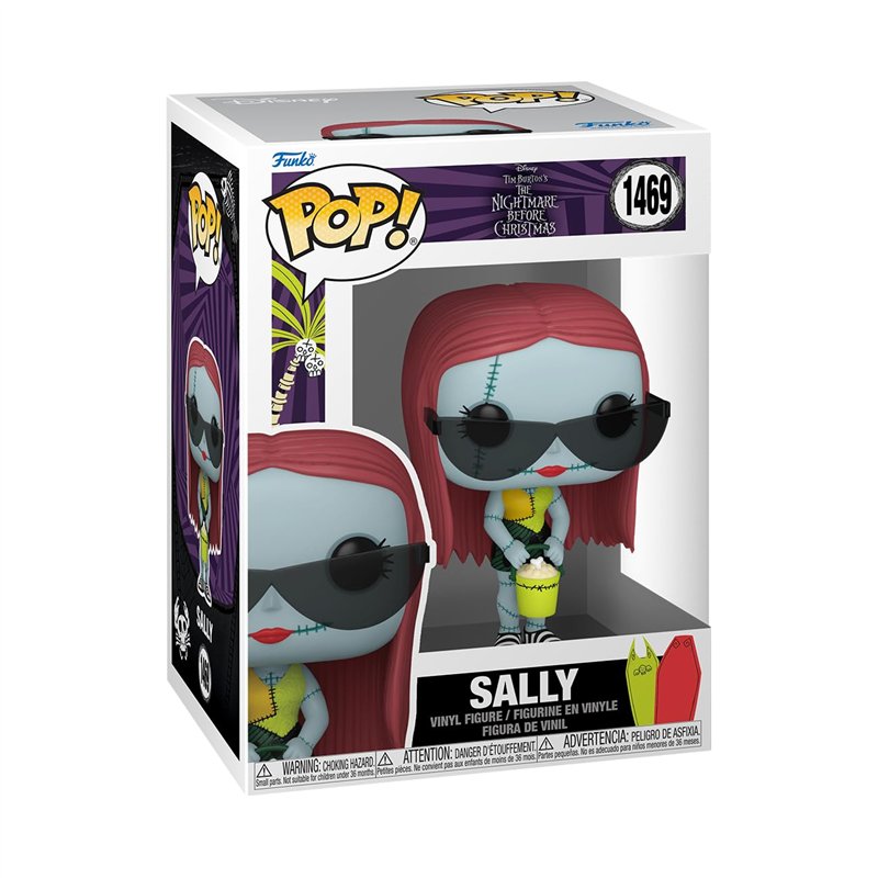 Funko Pop! Disney: The Nightmare Before Christmas - Sally with Glasses - (Beach) - Figurine en Vinyle à Collectionner - Idée de