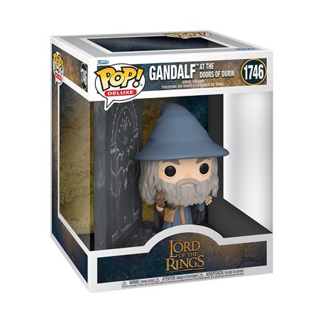 Funko Pop! Deluxe : Lord of The Rings S8 - Gandalf - Figurine en Vinyle à Collectionner - Idée Cadeau - Marchandise Officielle -