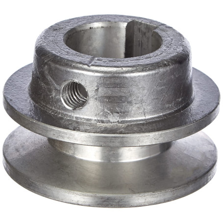 Fartools 117230 Poulie aluminium Diamètre 50 mm Alésage 24 mm