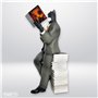 Plastoy Collectoys - Figurine Blacksad Pile de Livre