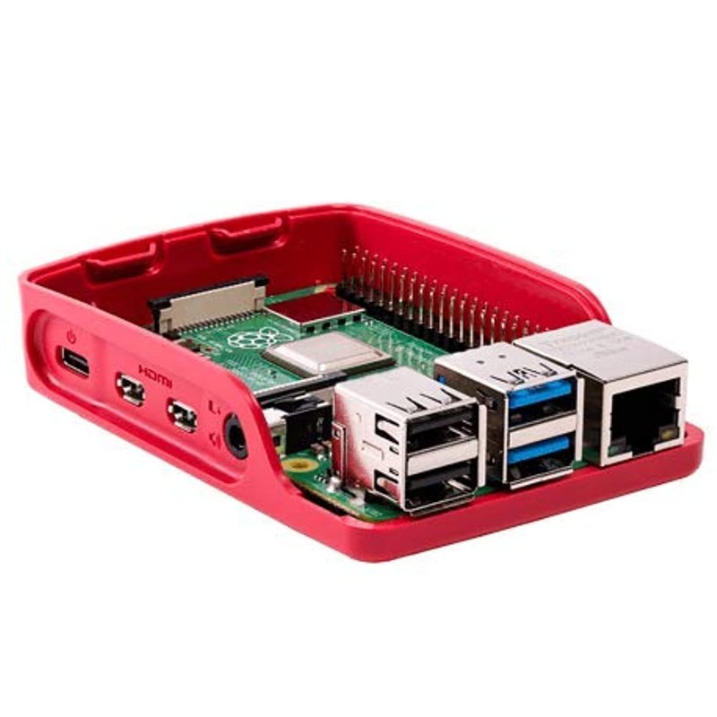 Image secondaire de Raspberry Carcasa Blanca/Roja para Raspberry Pi 4