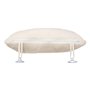 5five - oreiller de bain coton fixation ventouse