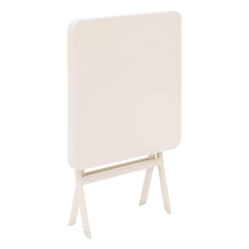 Image secondaire de Hespéride - Table d'appoint de Jardin Carrée Greensboro Argile - 40 x 40 cm - Acier Traité Epoxy Antirouille